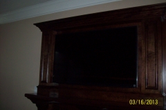 custom wood working , cabinets, hidden door, crown molding,  fire place , Houston , Austin, San Antonio,